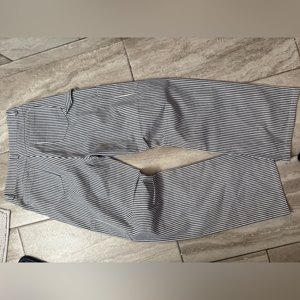 Lioness Monochrome Striped Wide Leg Pants - Picture 4 of 4